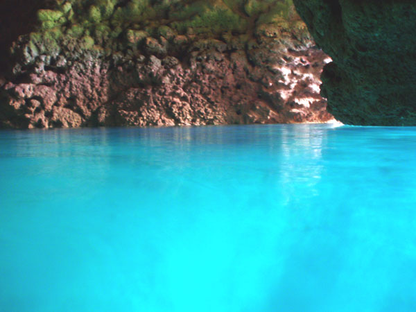 青の洞窟シュノーケル