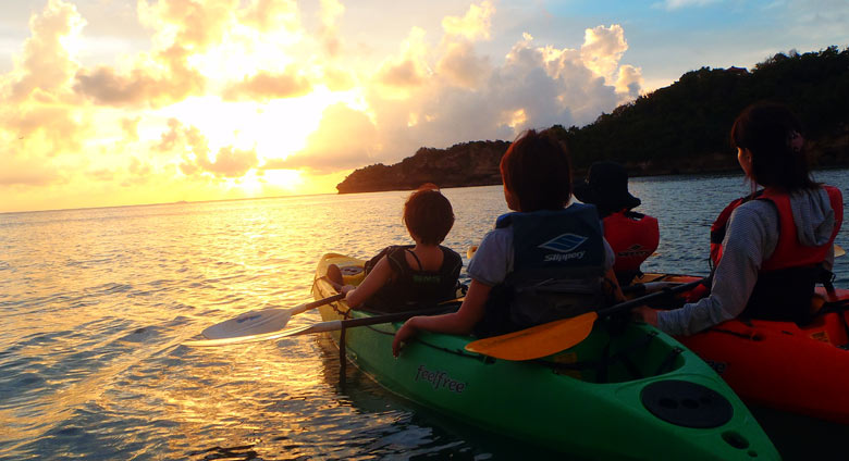 サンセットカヤック